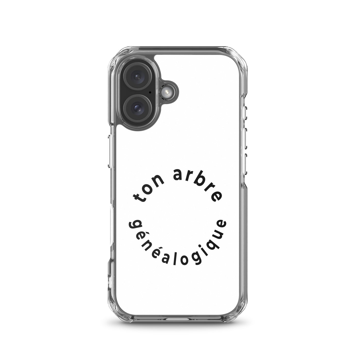Coque iPhone Ton arbre généalogique en forme de cercle iPhone 16 - Sedurro
