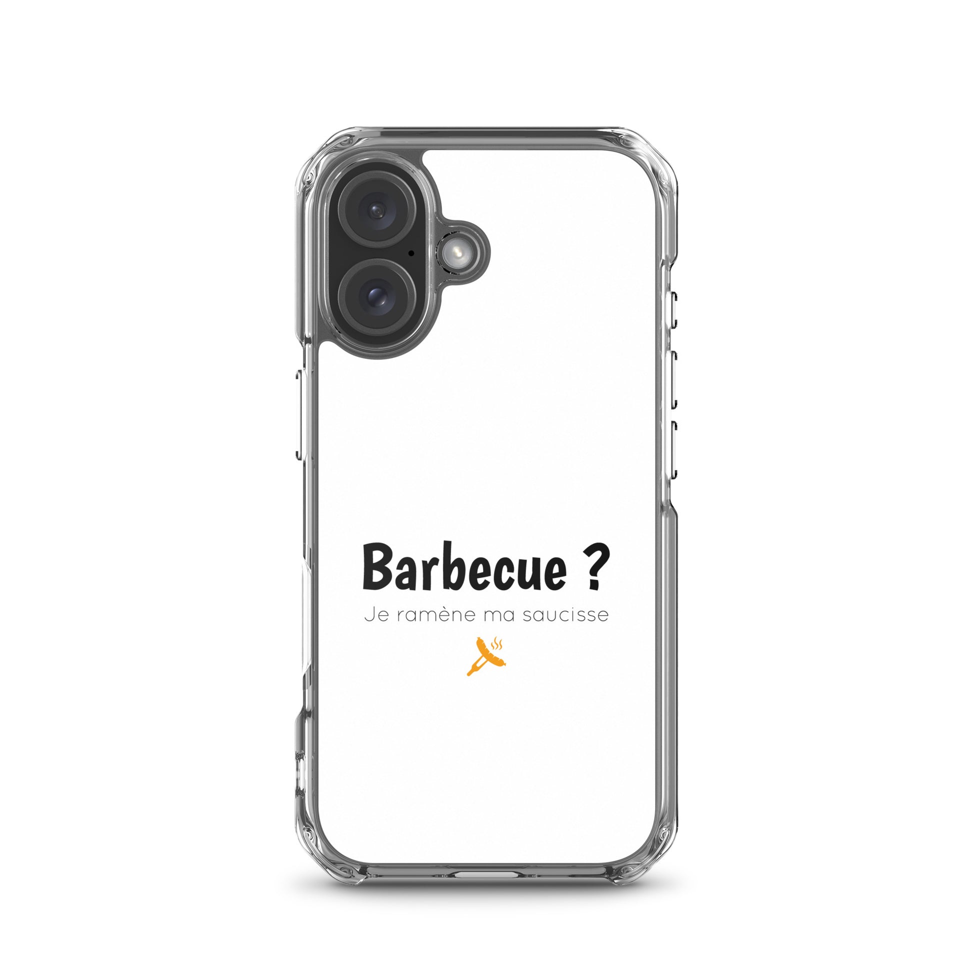 Coque iPhone Barbecue je ramène ma saucisse iPhone 16 - Sedurro