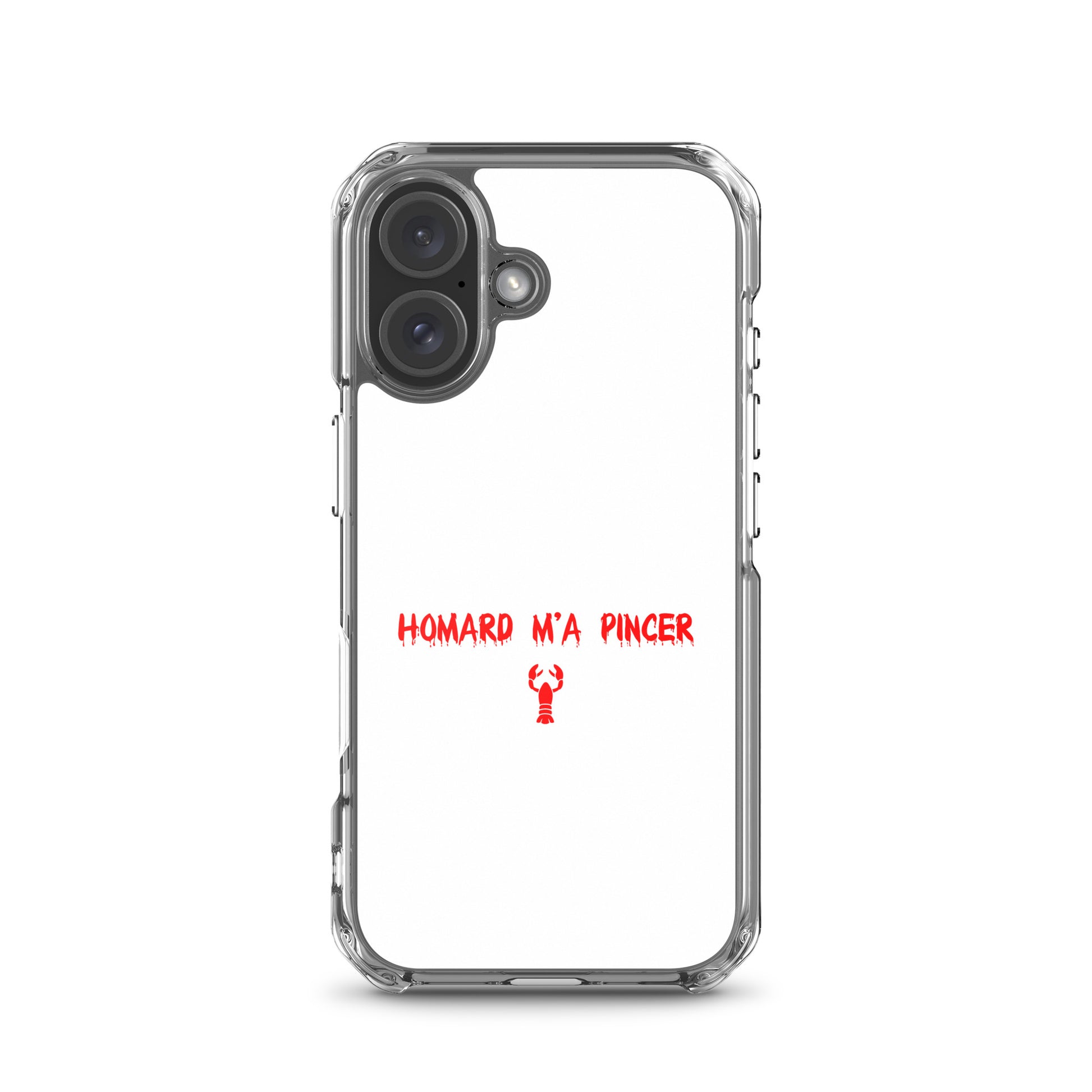Coque iPhone Homard m'a pincer iPhone 16 - Sedurro