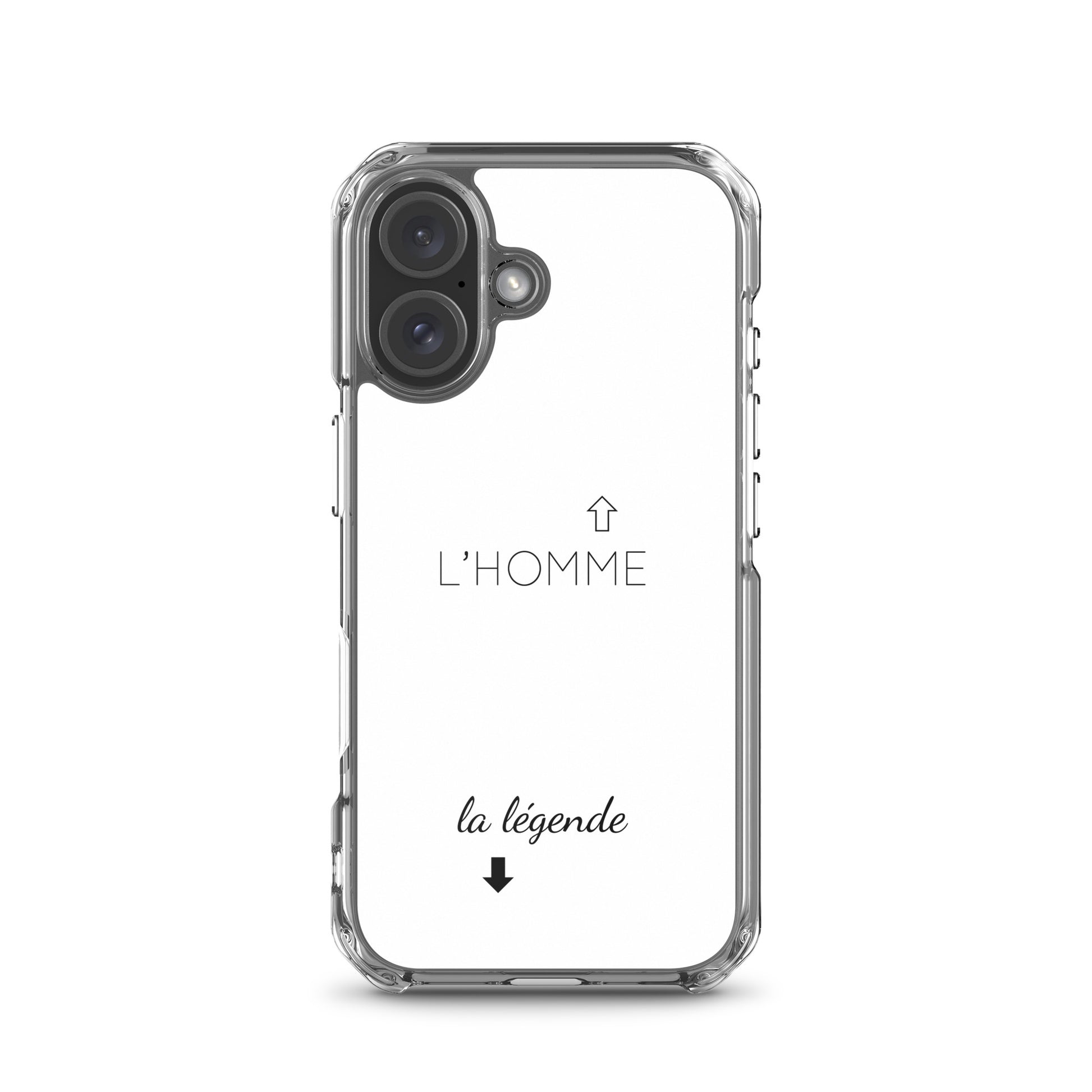 Coque iPhone L'homme et la légende iPhone 16 - Sedurro