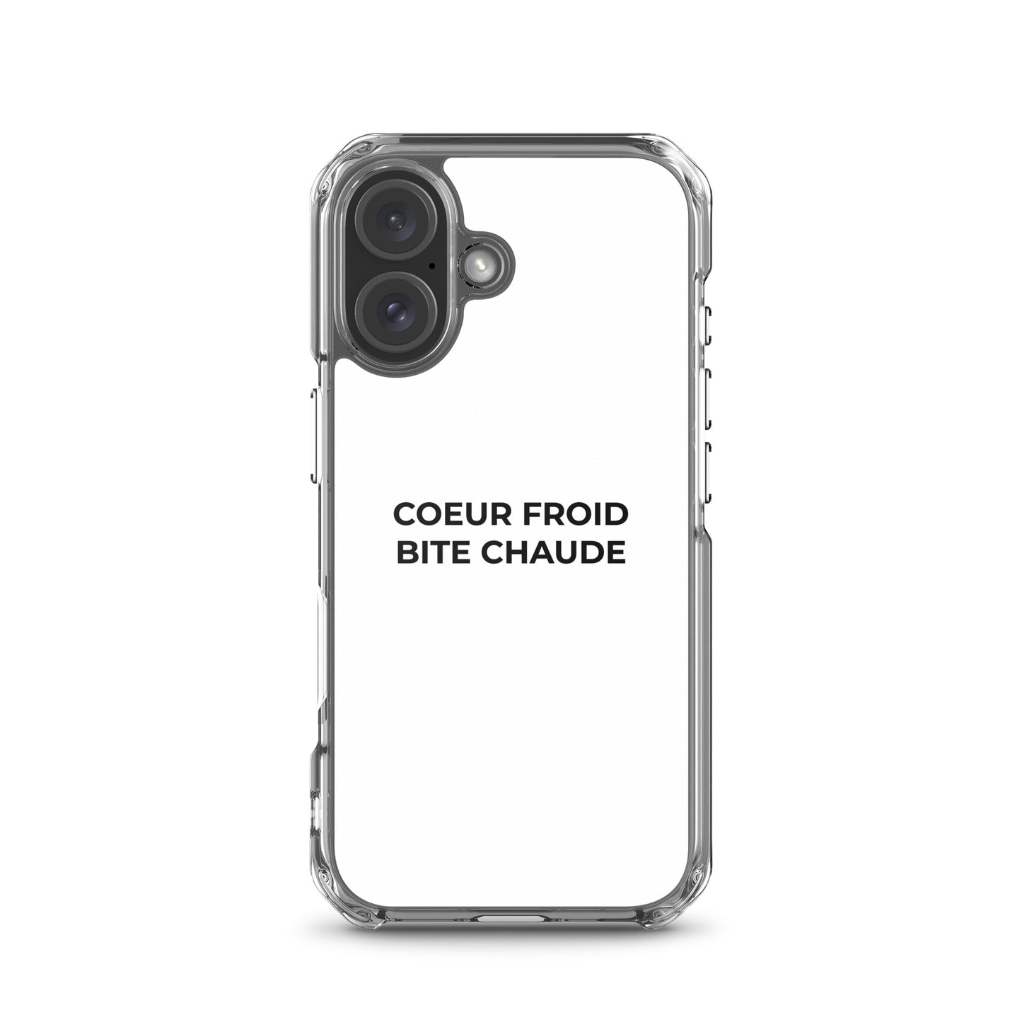 Coque iPhone Cœur froid bite chaude iPhone 16 - Sedurro