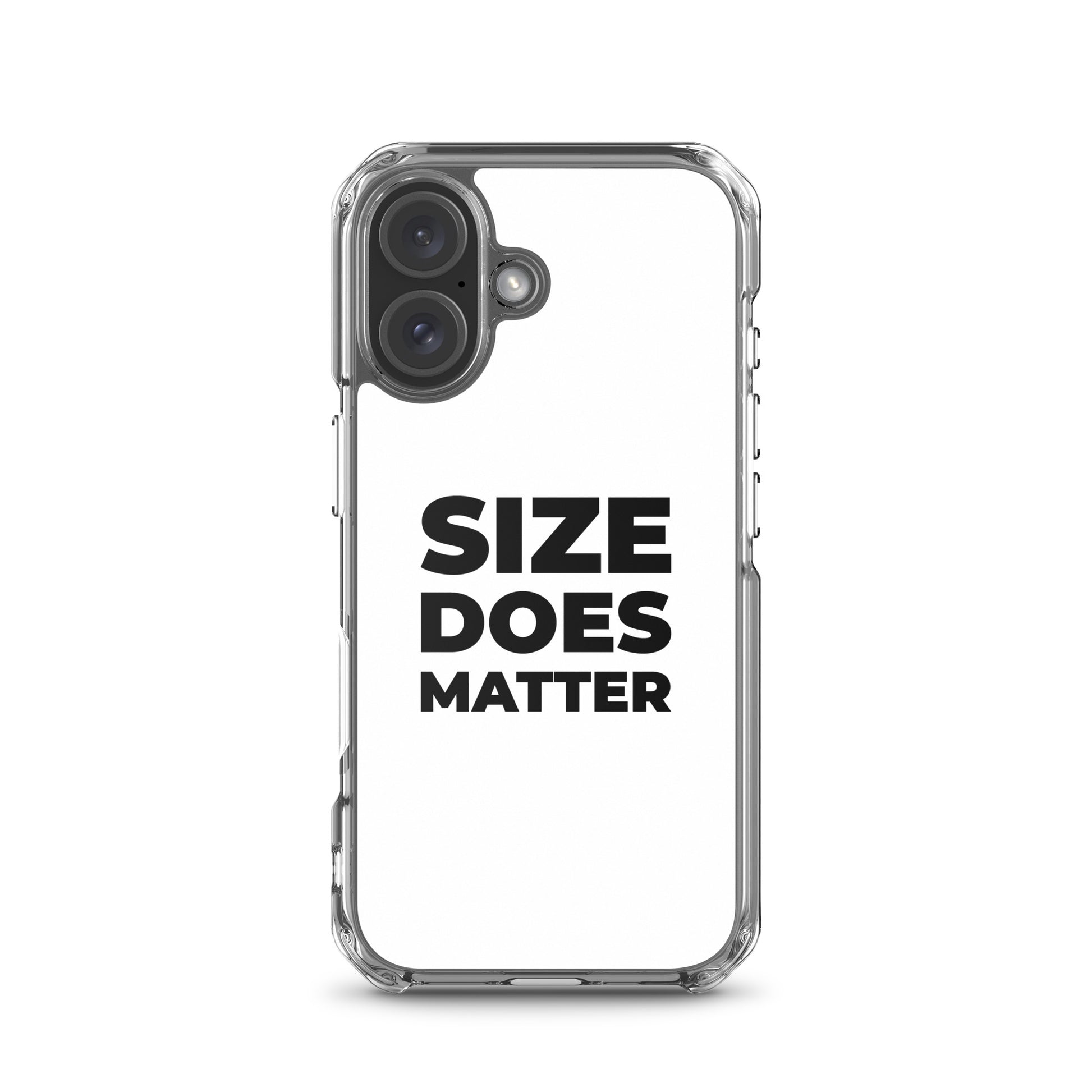 Coque iPhone Size does matter iPhone 16 - Sedurro
