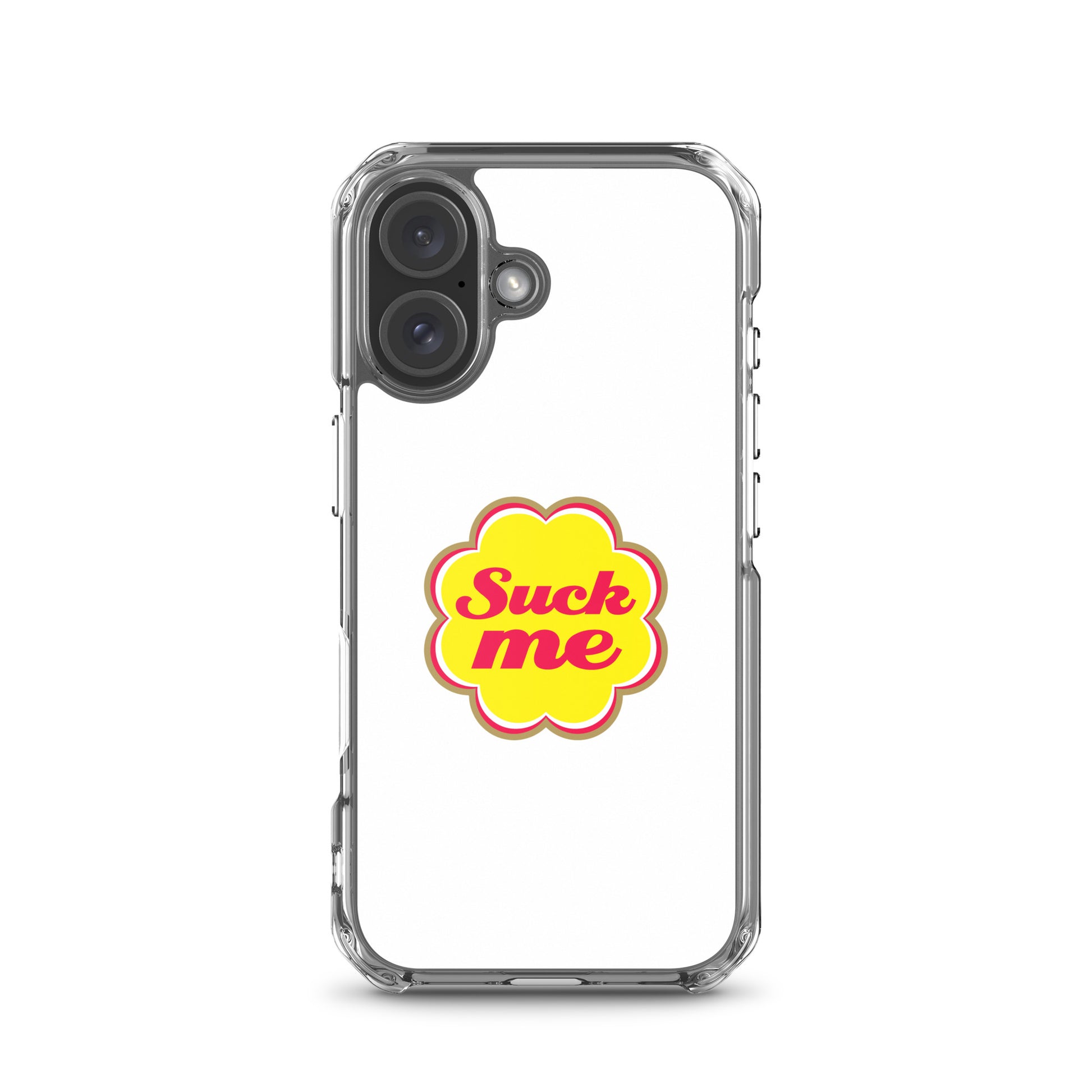 Coque iPhone Suck me sucette chupa iPhone 16 - Sedurro