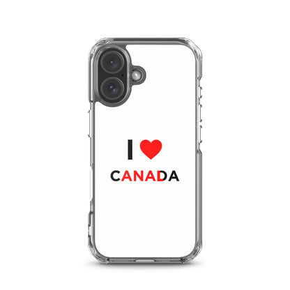 Coque iPhone I love Canada anal - Sedurro