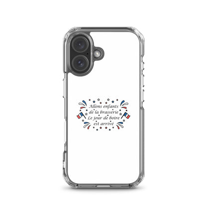 Coque iPhone Allons enfants de la brasserie - Sedurro
