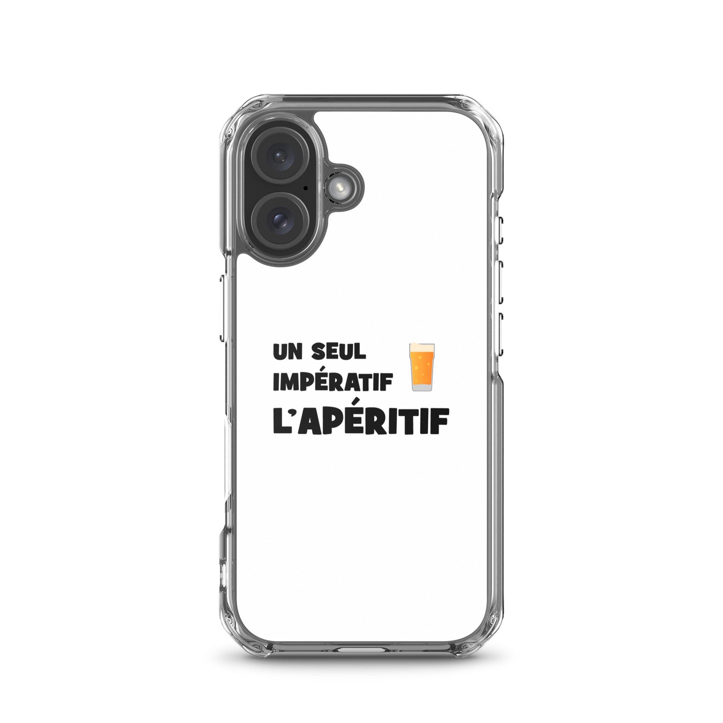 Coque iPhone Un seul impératif L'apéritif - Sedurro