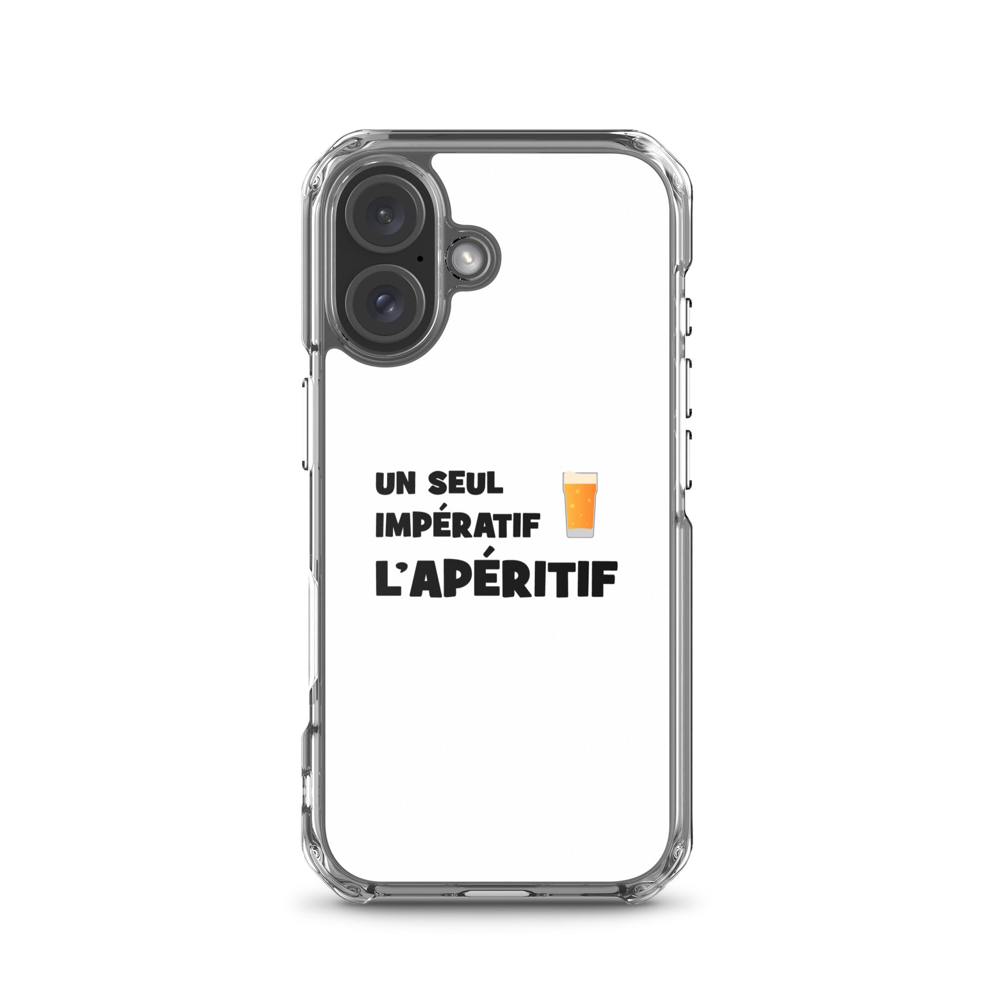 Coque iPhone Un seul impératif L'apéritif - Sedurro