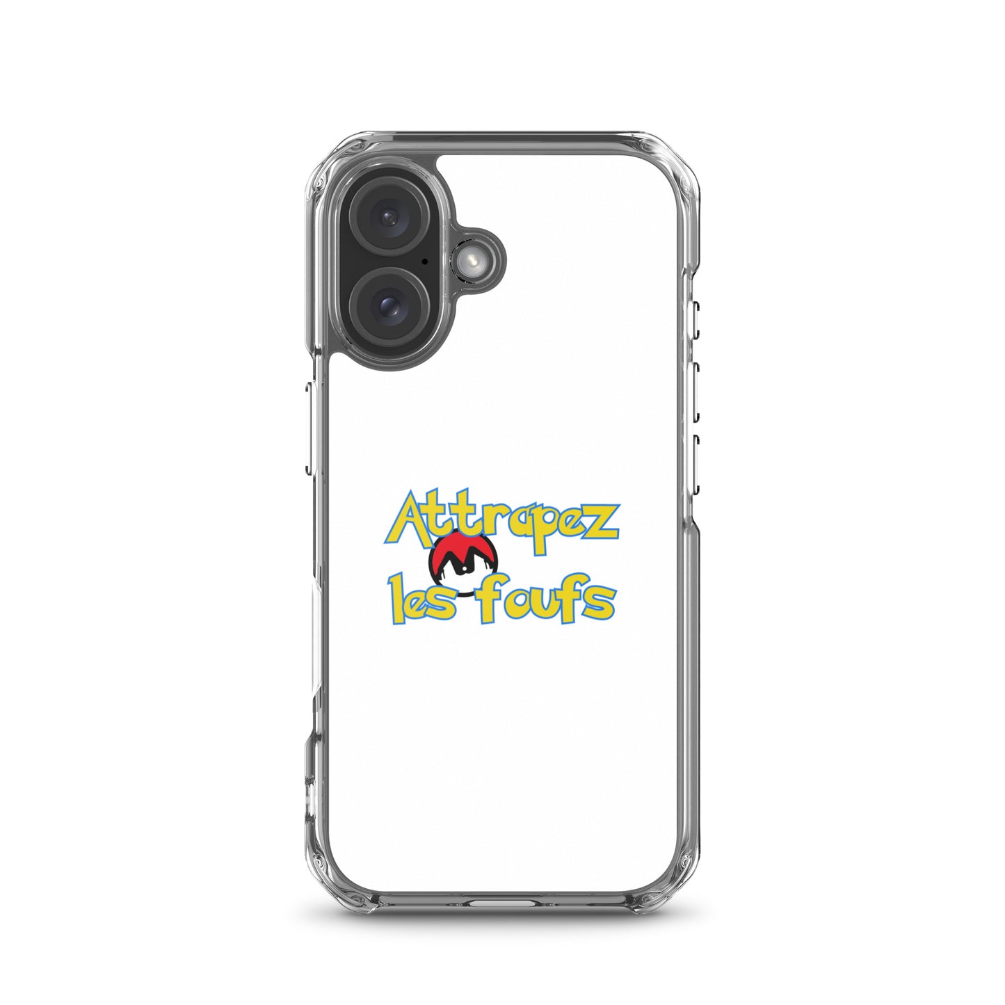 Coque iPhone Attrapez les foufs Pokeboule - Sedurro