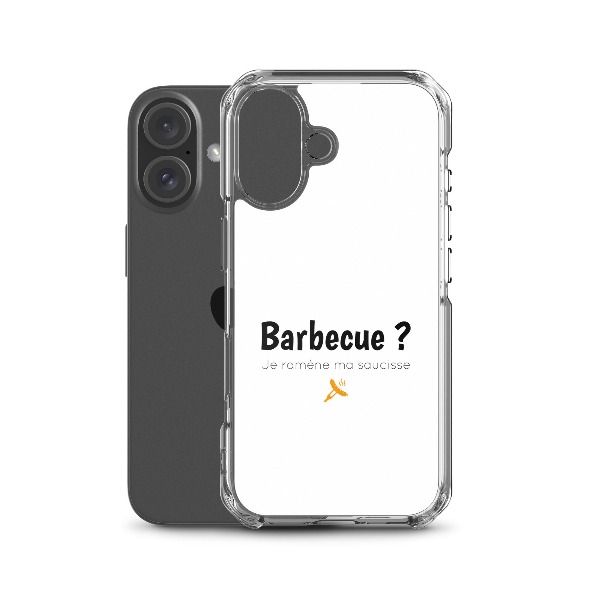Coque iPhone Barbecue je ramène ma saucisse - Sedurro