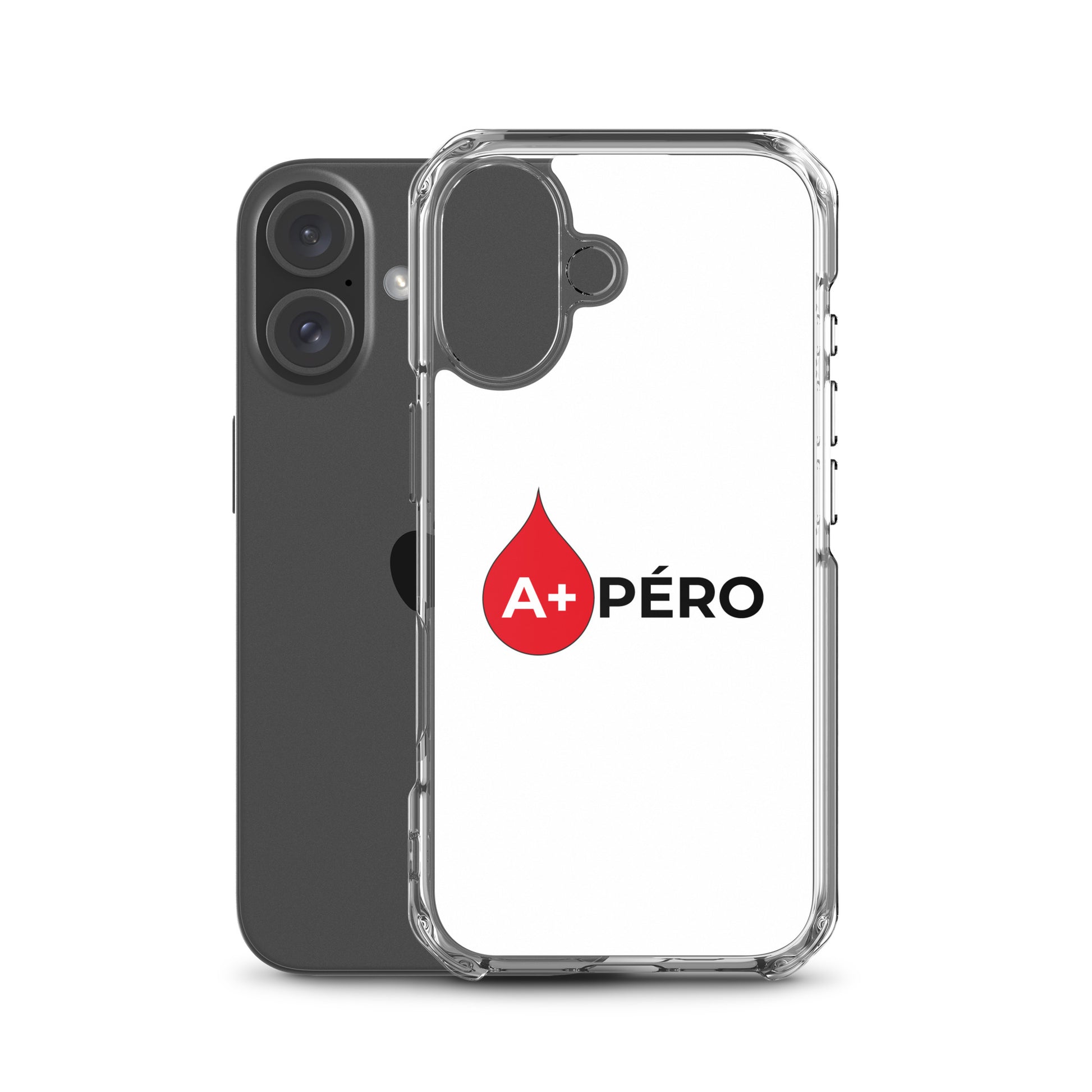 Coque iPhone Apéro groupe sanguin A+ - Sedurro