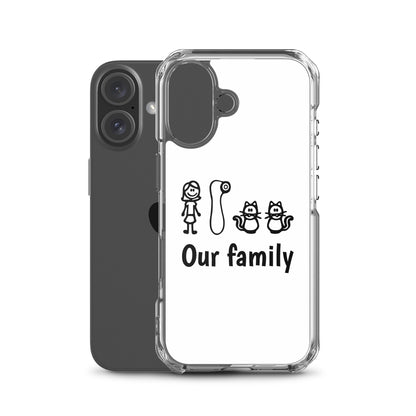 Coque iPhone Our family woman vibrator cats - Sedurro