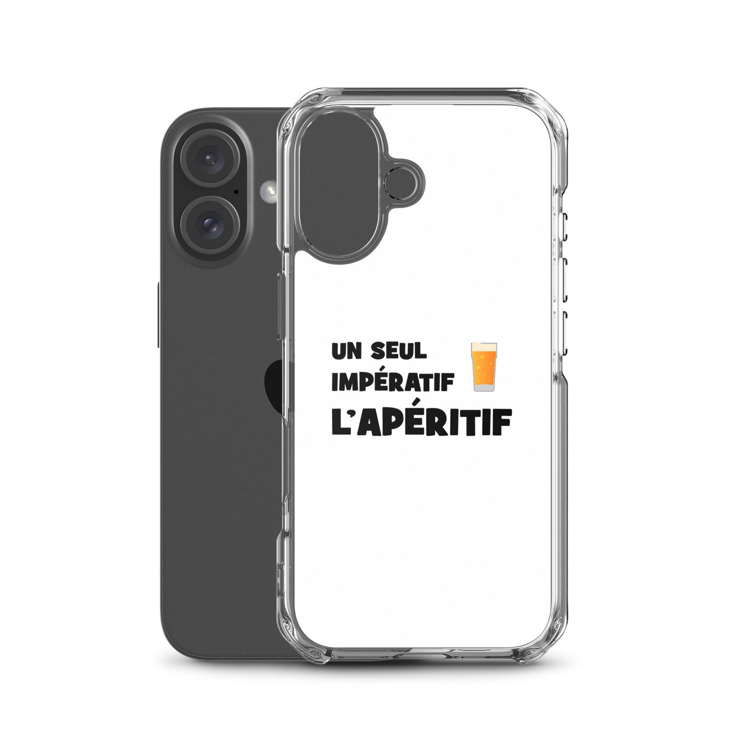 Coque iPhone Un seul impératif L'apéritif - Sedurro