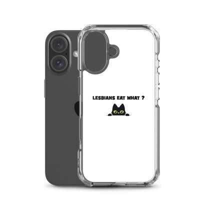 Coque iPhone Cat Lesbians eat what - Sedurro