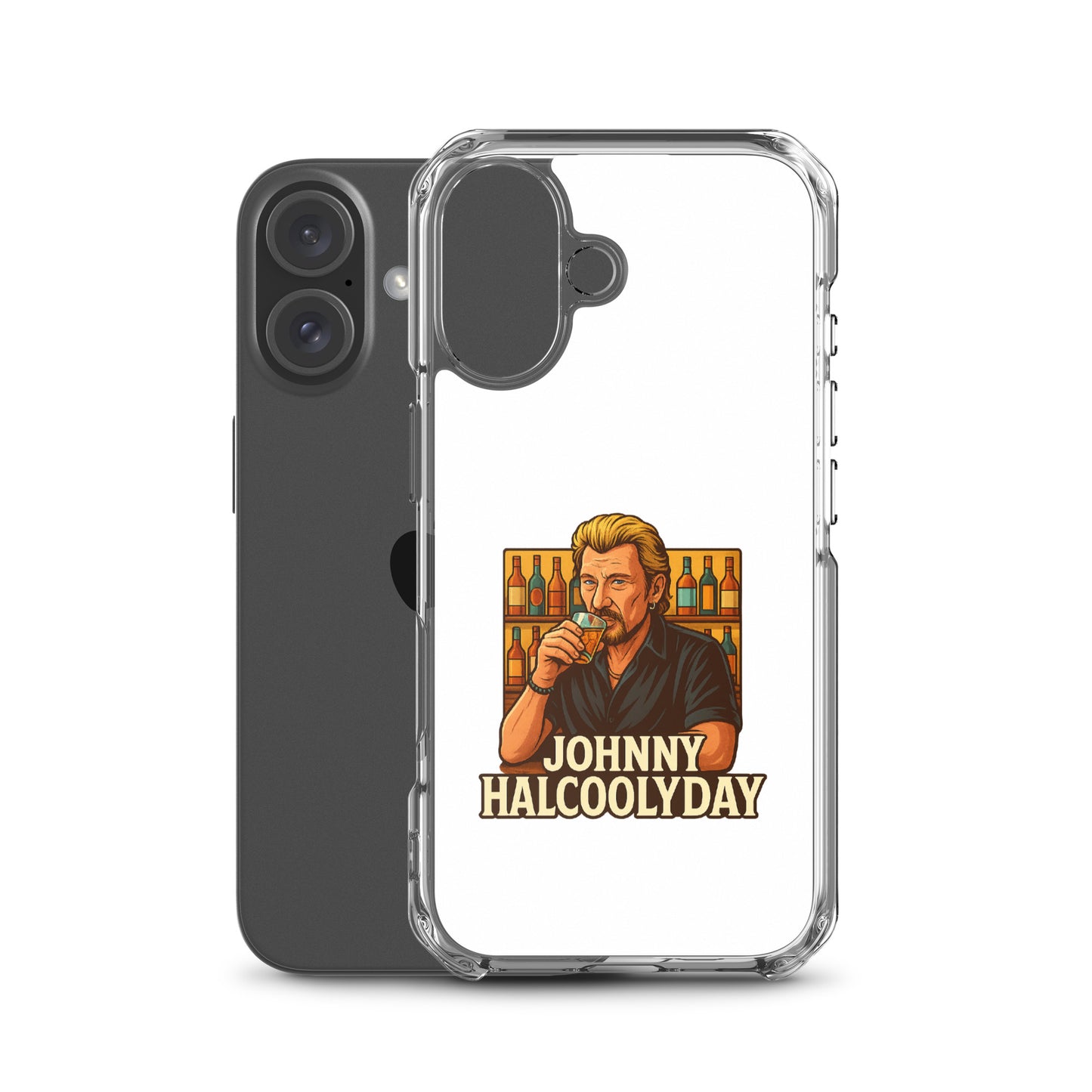 Coque iPhone Johnny Halcoolyday - Sedurro