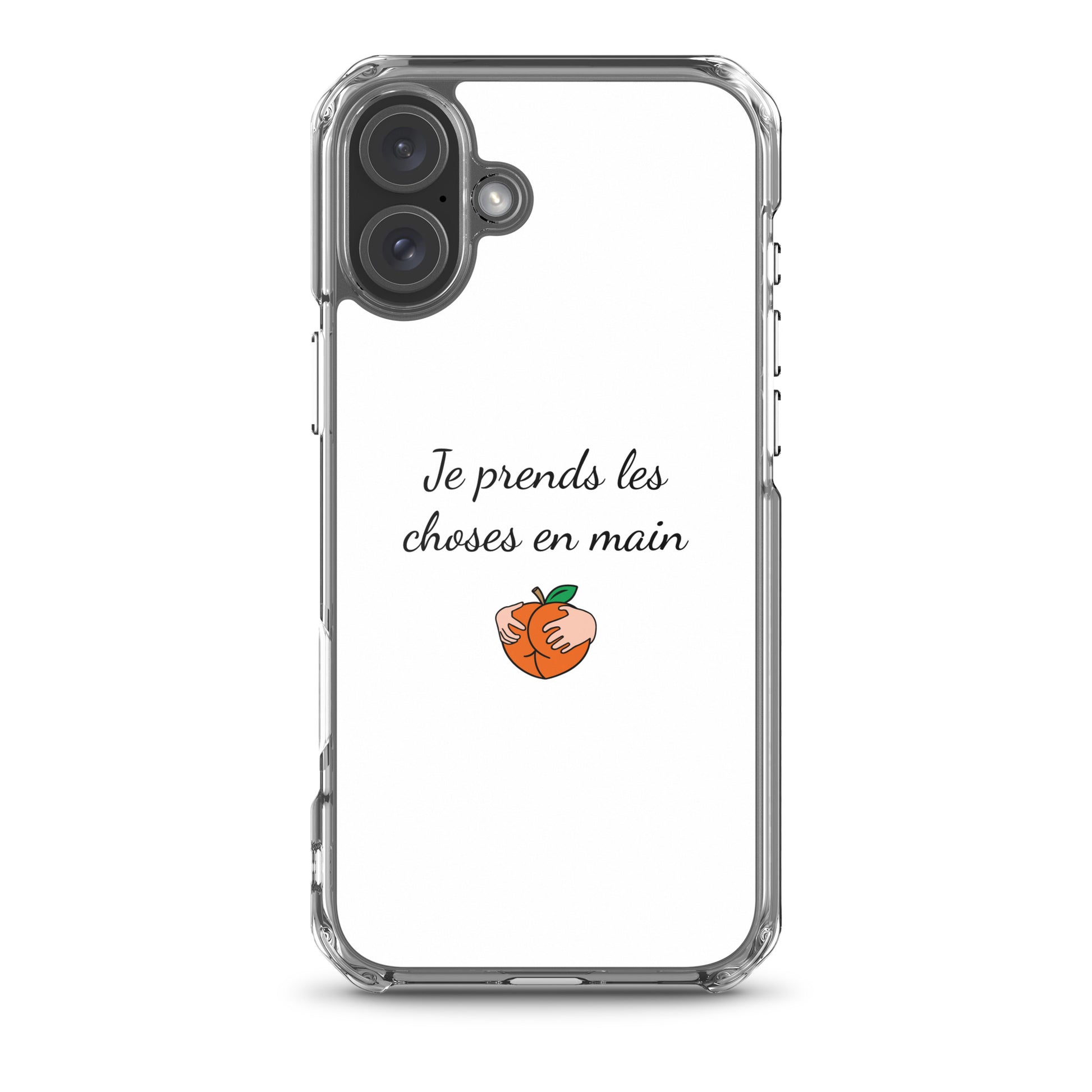 Coque iPhone Je prends les choses en main iPhone 16 Plus - Sedurro