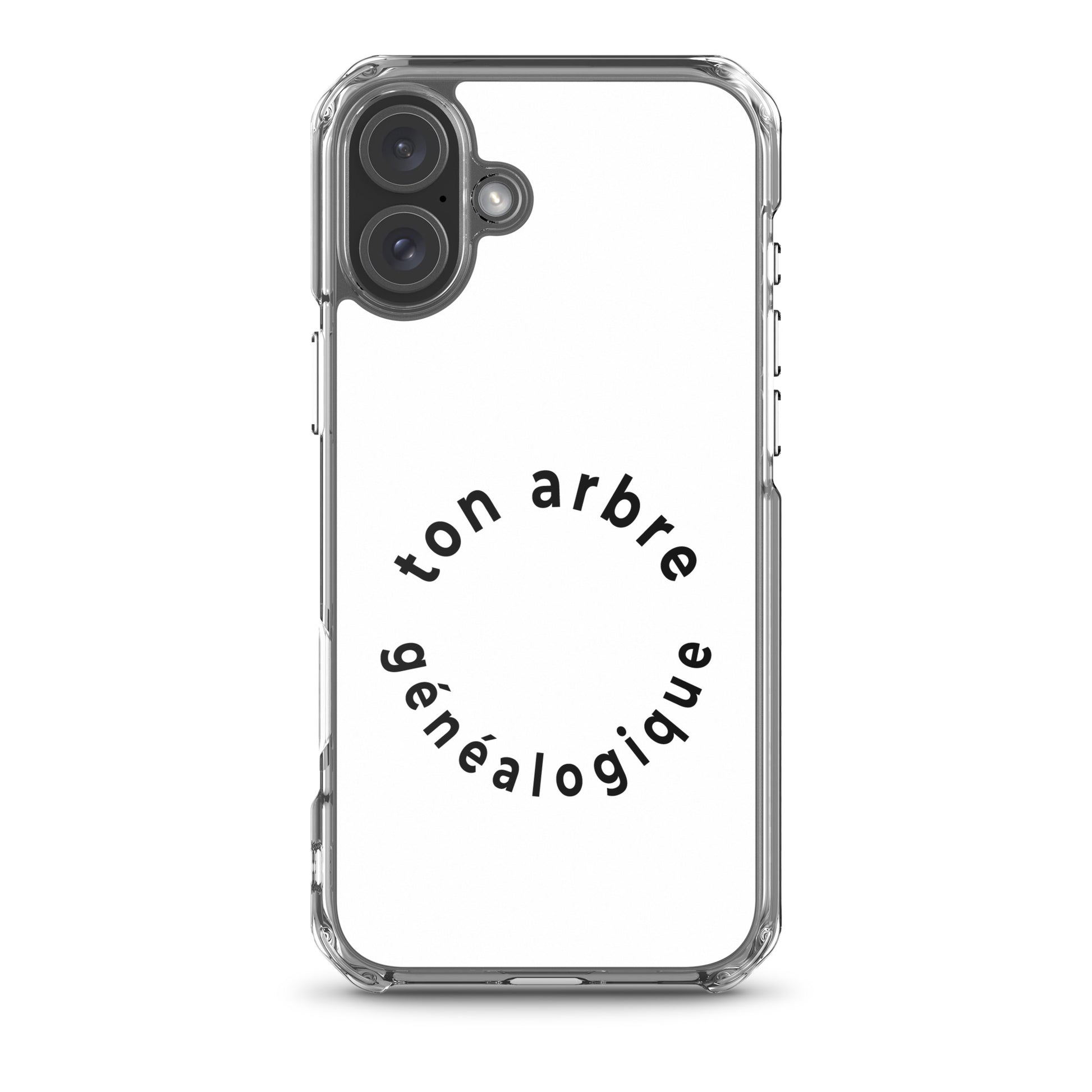 Coque iPhone Ton arbre généalogique en forme de cercle iPhone 16 Plus - Sedurro