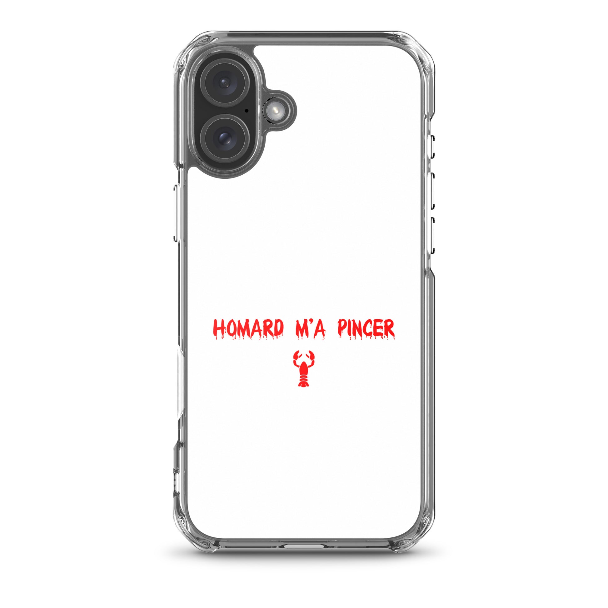 Coque iPhone Homard m'a pincer iPhone 16 Plus - Sedurro