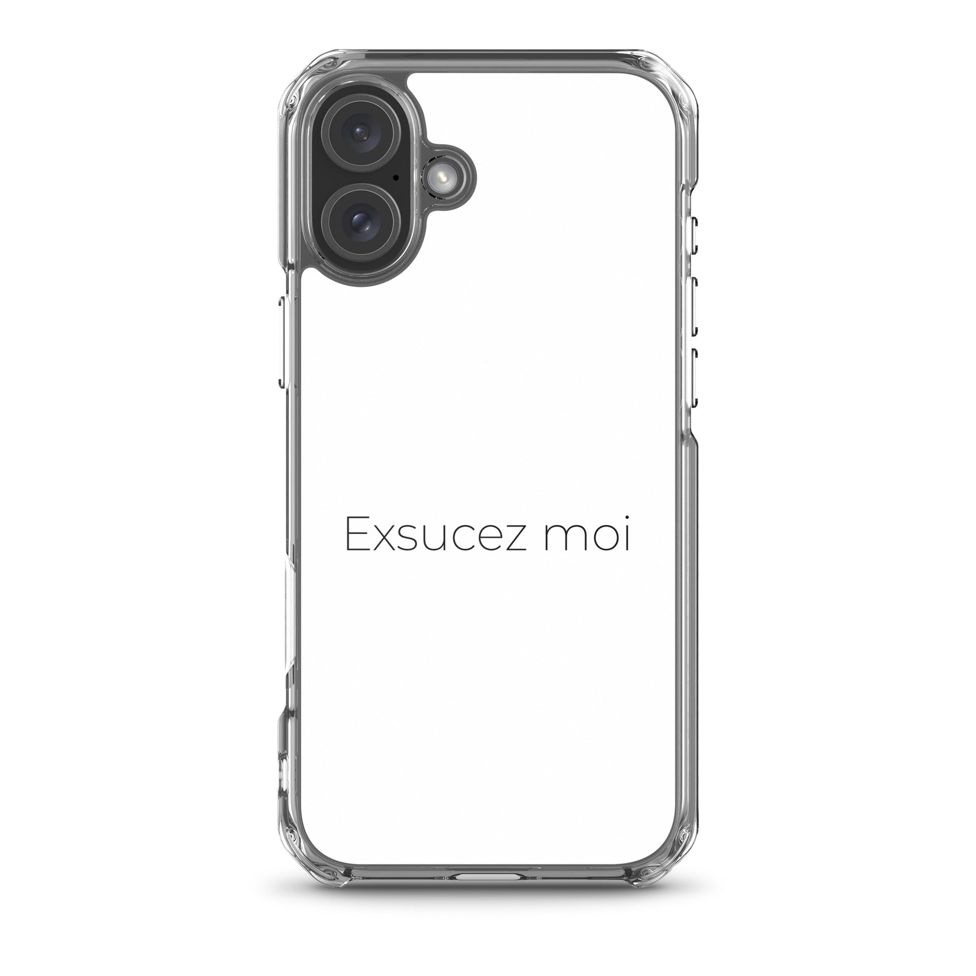 Coque iPhone Exsucez moi iPhone 16 Plus - Sedurro