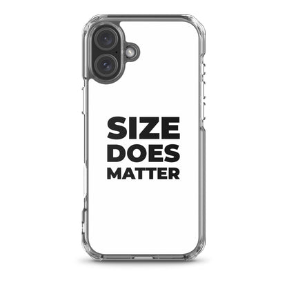 Coque iPhone Size does matter iPhone 16 Plus - Sedurro
