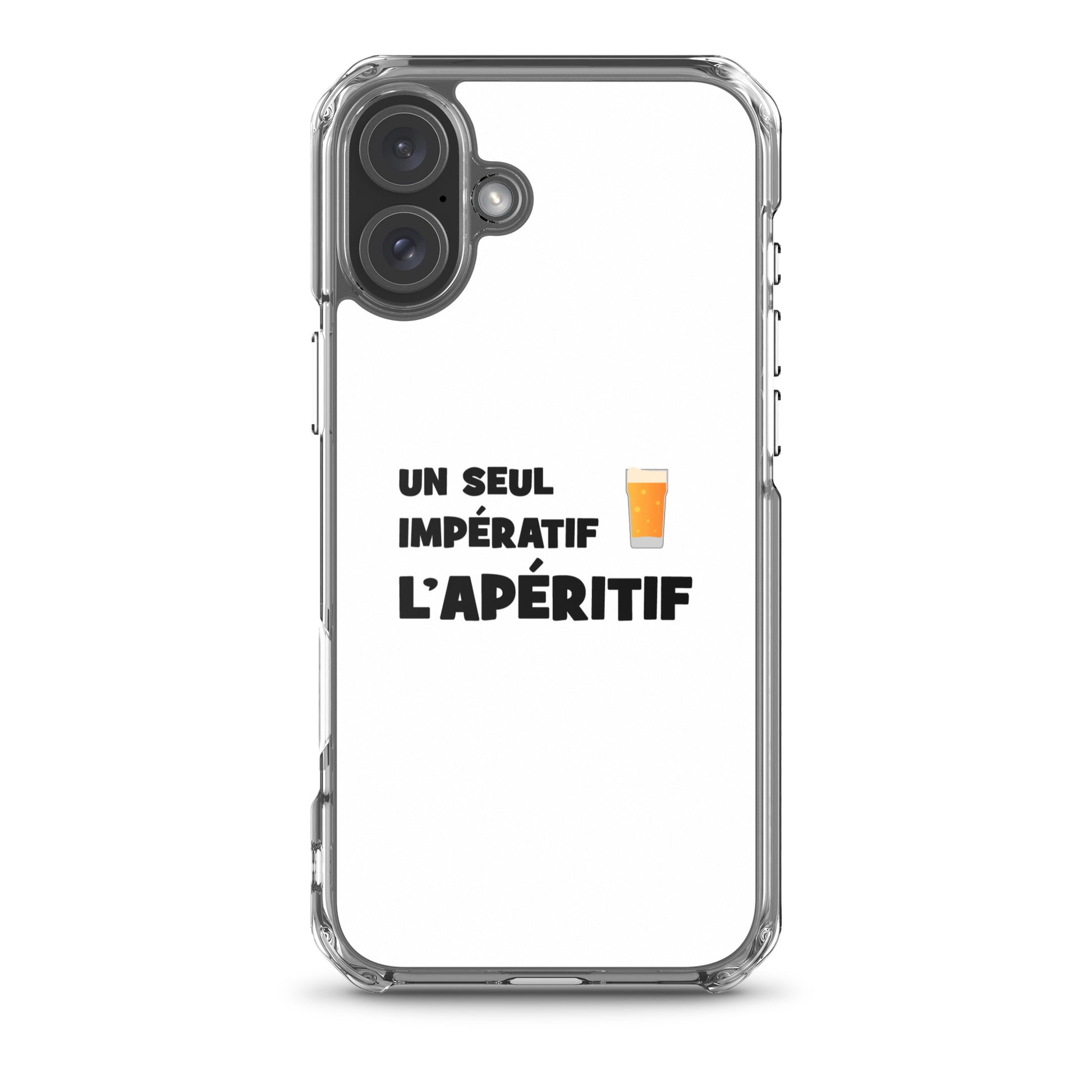 Coque iPhone Un seul impératif L'apéritif - Sedurro