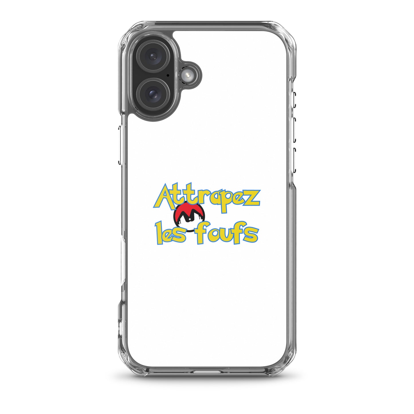 Coque iPhone Attrapez les foufs Pokeboule - Sedurro