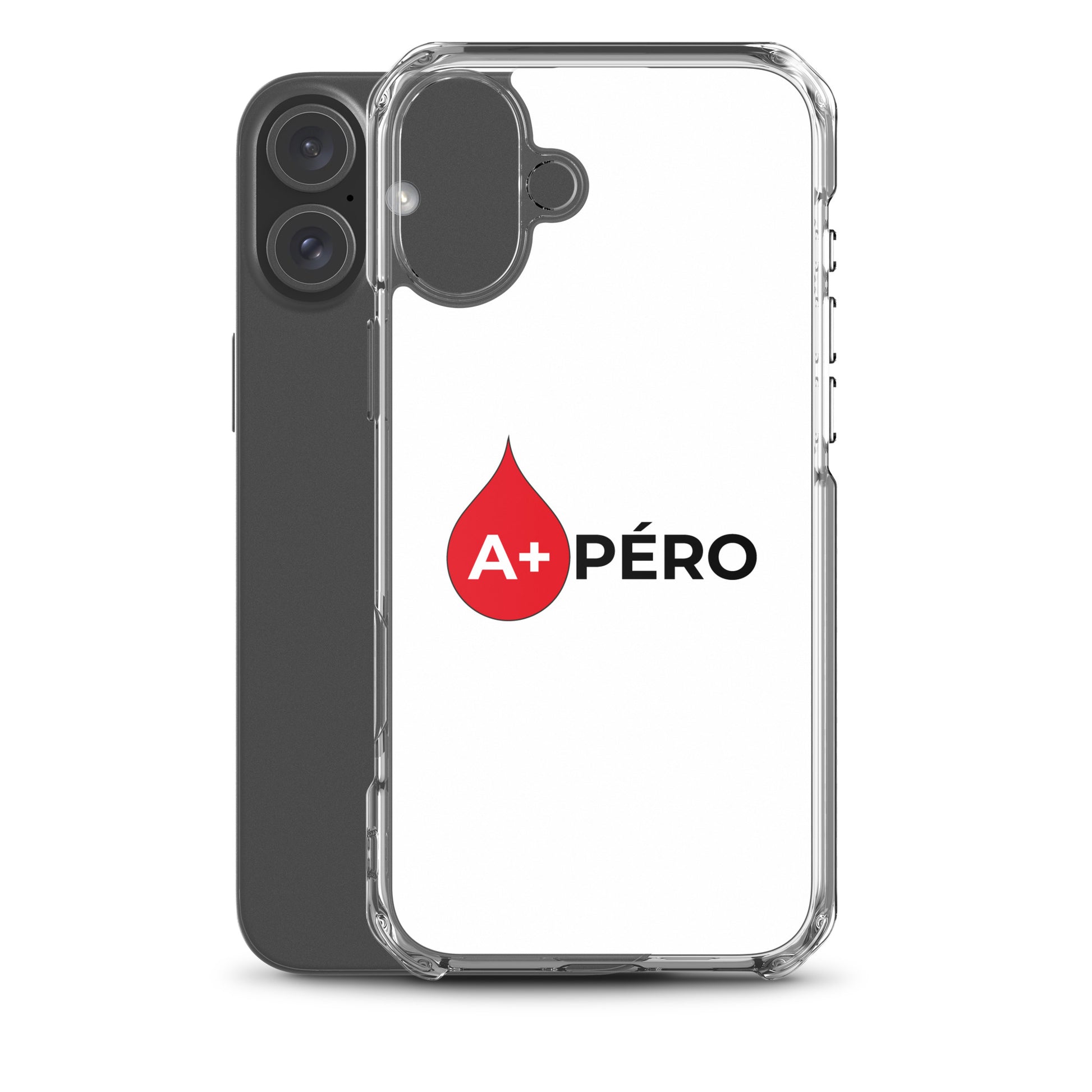 Coque iPhone Apéro groupe sanguin A+ - Sedurro