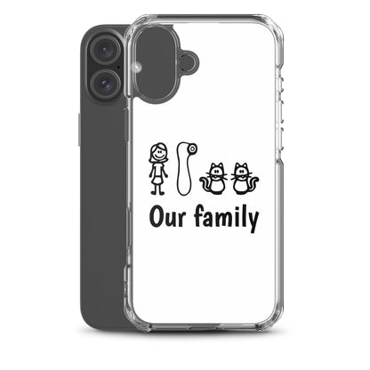 Coque iPhone Our family woman vibrator cats - Sedurro