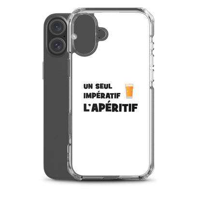 Coque iPhone Un seul impératif L'apéritif - Sedurro
