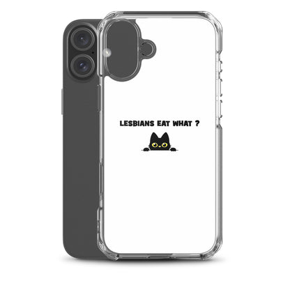 Coque iPhone Cat Lesbians eat what - Sedurro