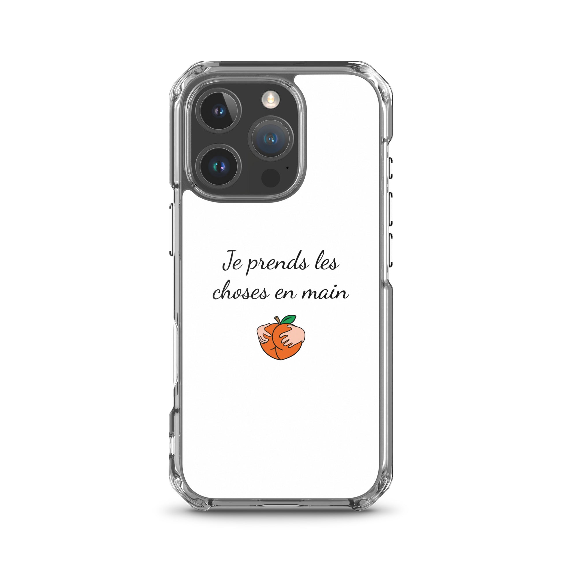 Coque iPhone Je prends les choses en main iPhone 16 Pro - Sedurro