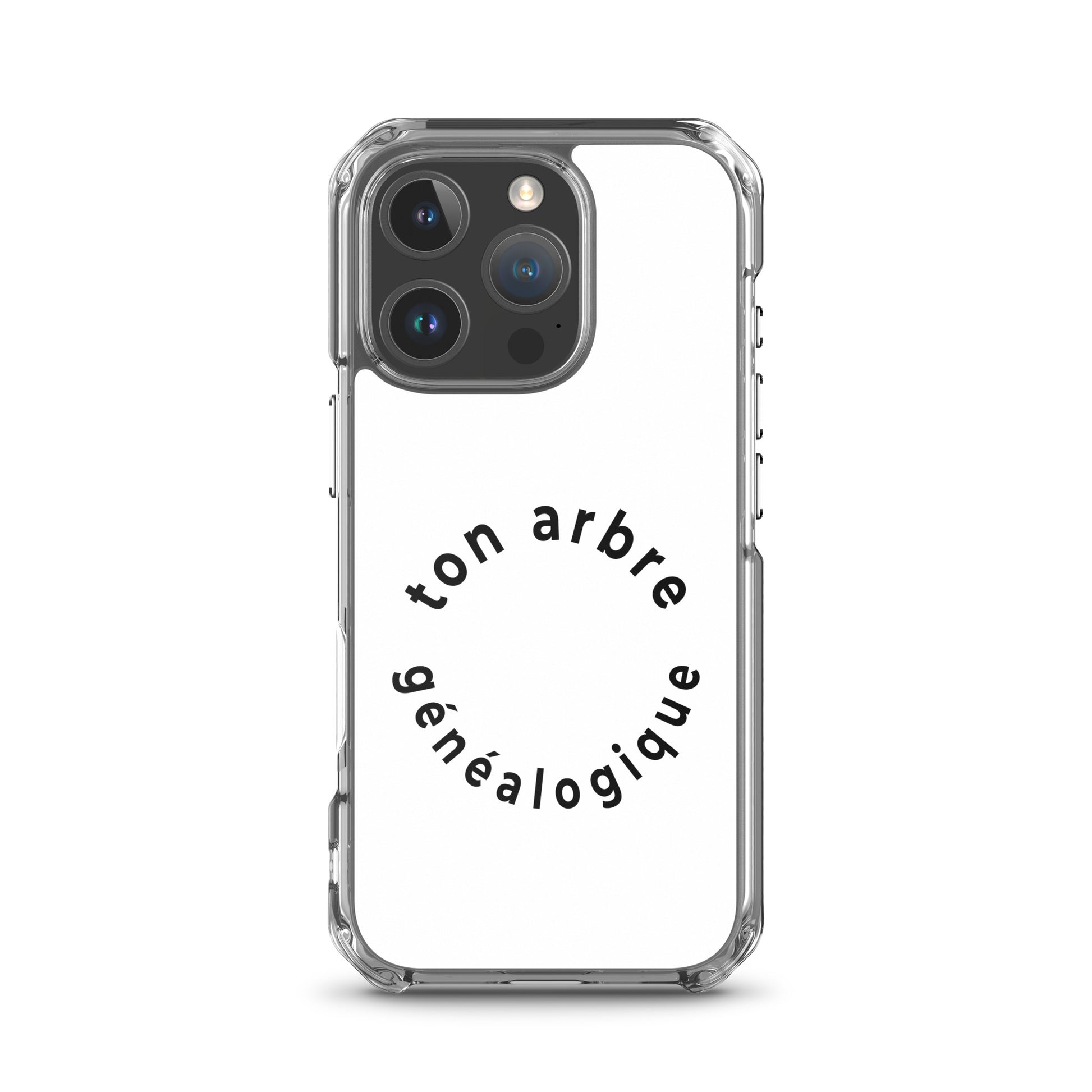 Coque iPhone Ton arbre généalogique en forme de cercle iPhone 16 Pro - Sedurro