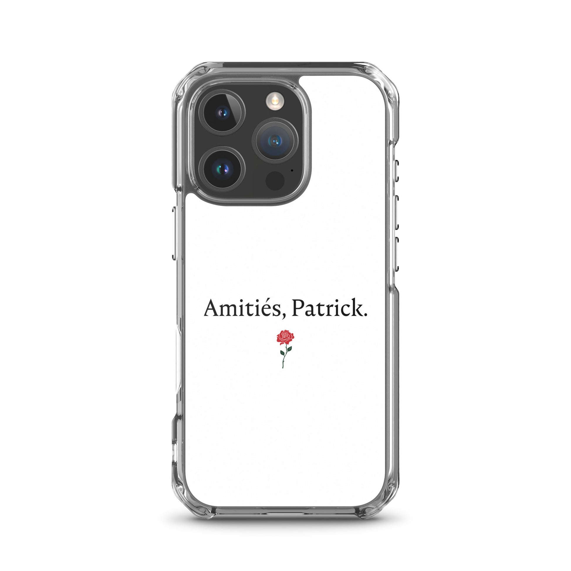 Coque iPhone Amitiés Patrick iPhone 16 Pro - Sedurro