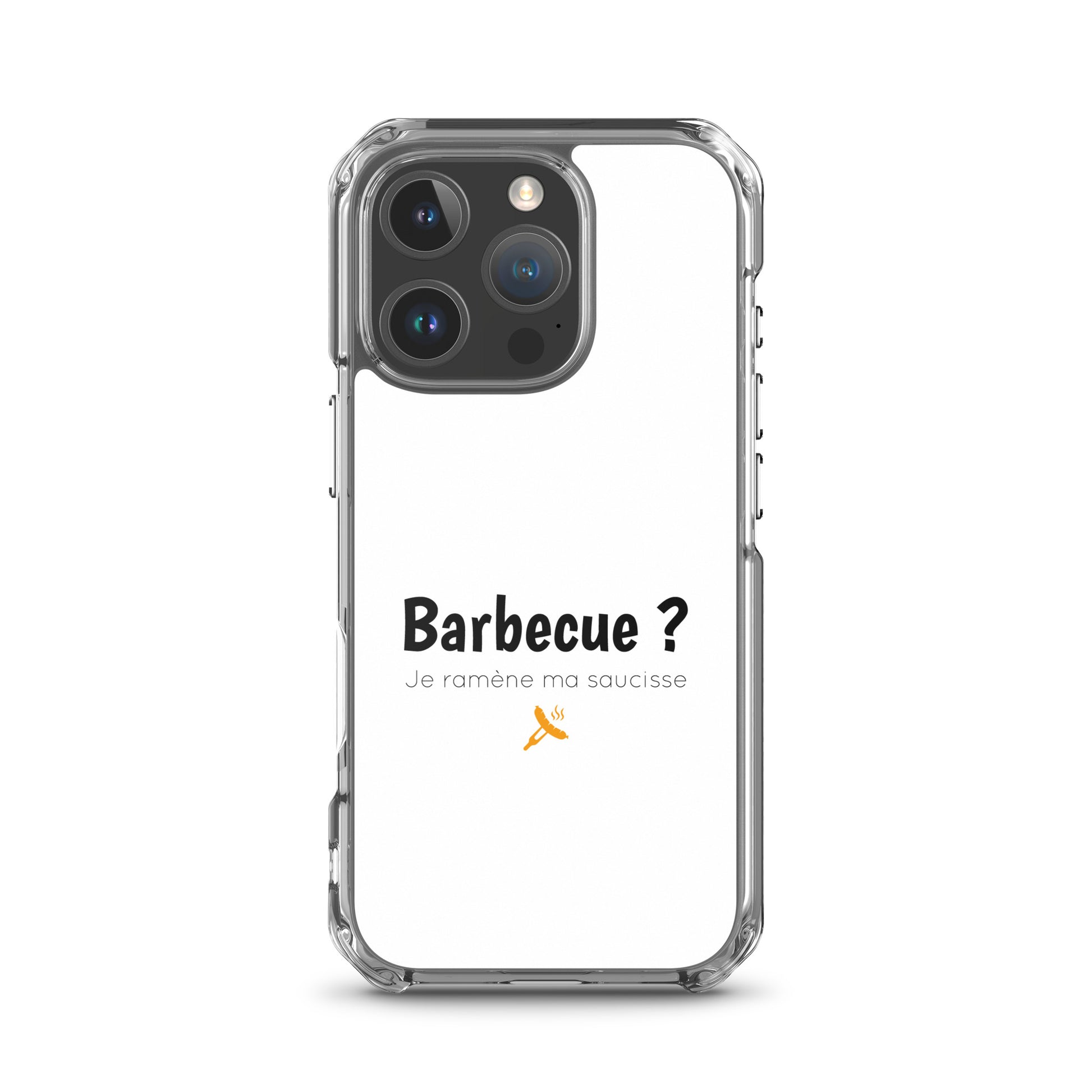 Coque iPhone Barbecue je ramène ma saucisse iPhone 16 Pro - Sedurro