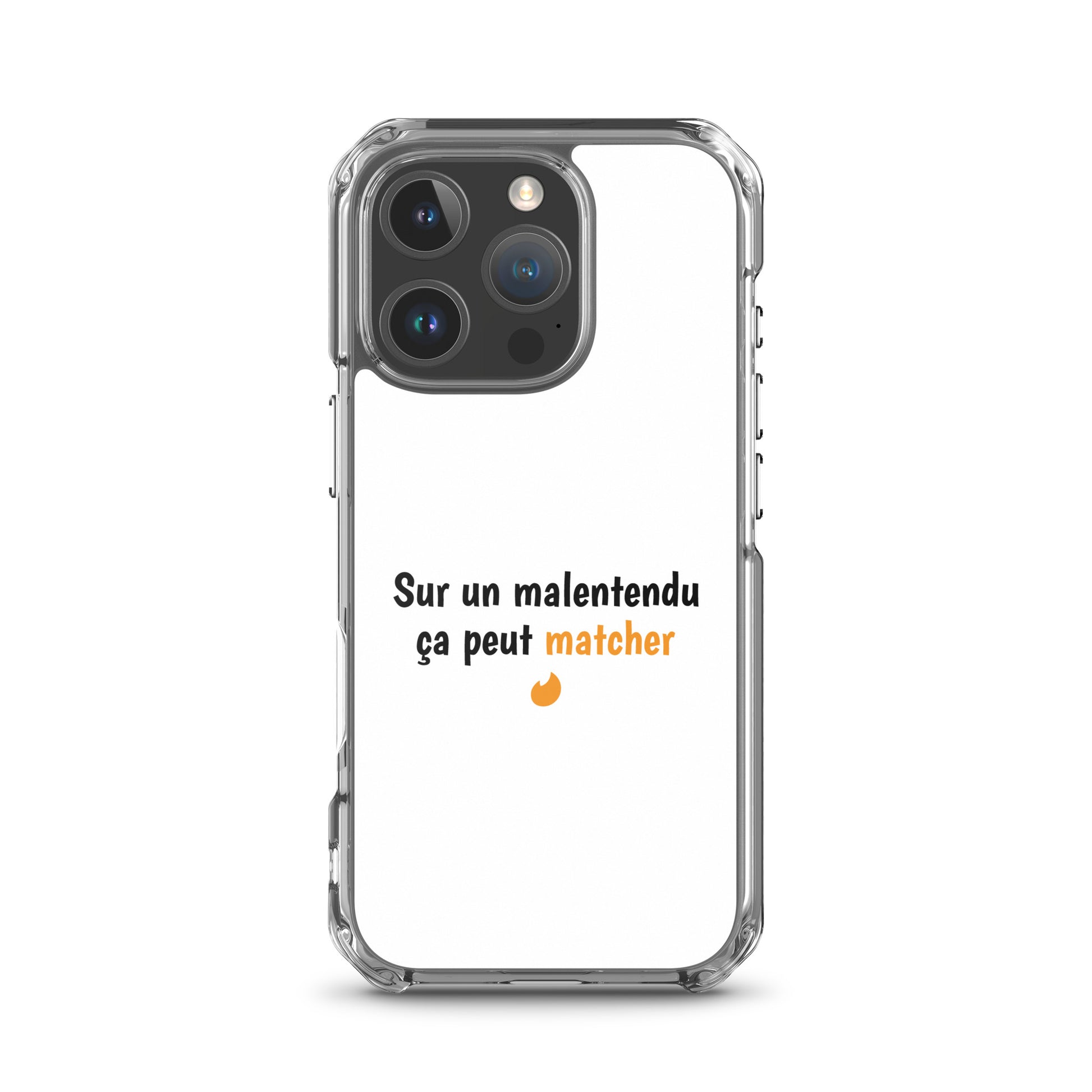 Coque iPhone Sur un malentendu ça peut matcher iPhone 16 Pro - Sedurro