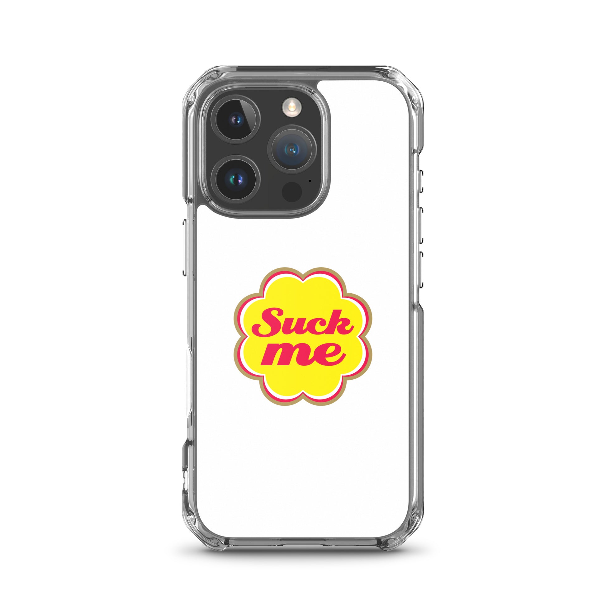 Coque iPhone Suck me sucette chupa iPhone 16 Pro - Sedurro
