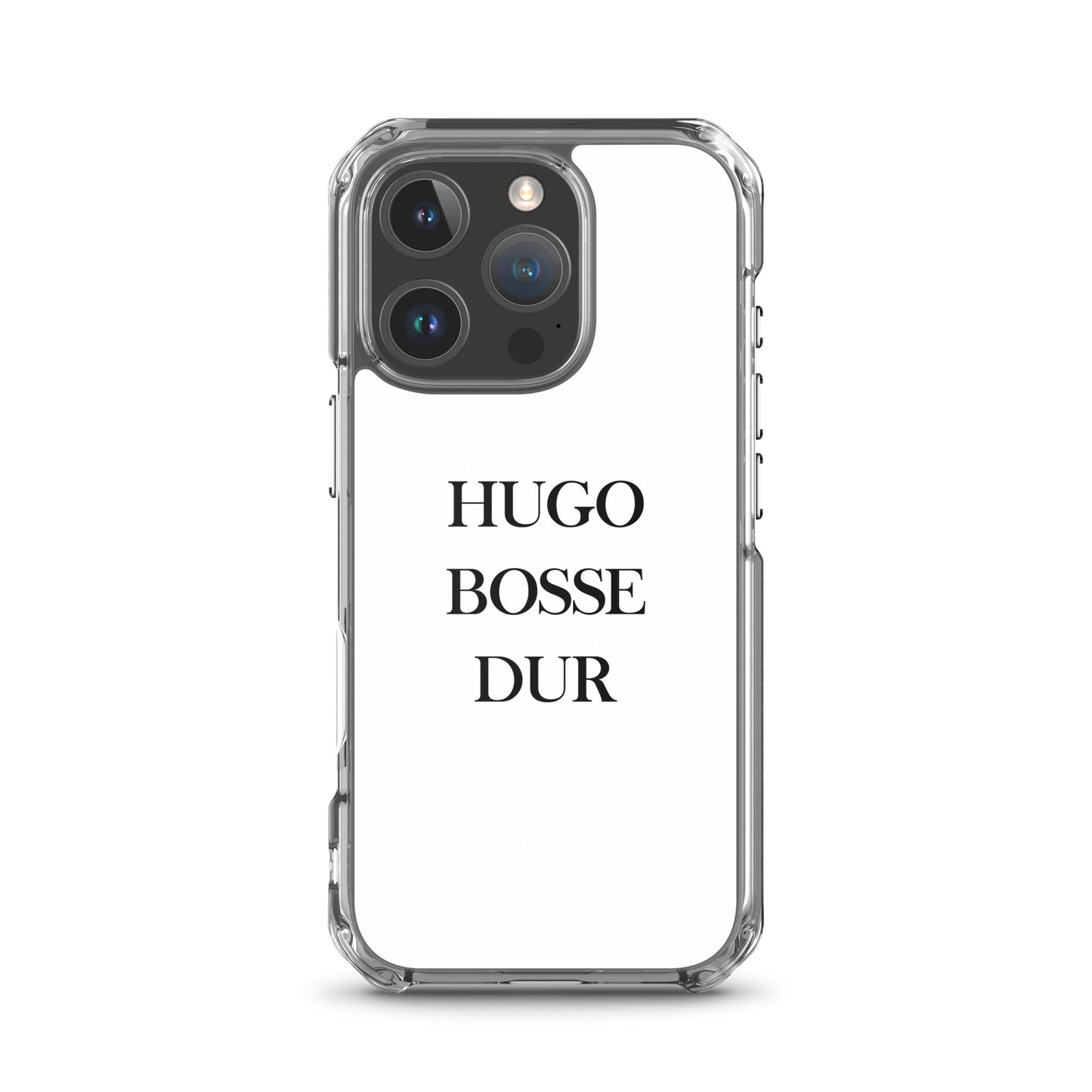 Coque iPhone Hugo Bosse dur - Sedurro