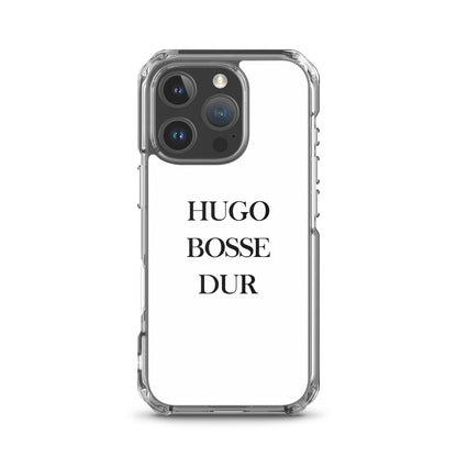 Coque iPhone Hugo Bosse dur - Sedurro