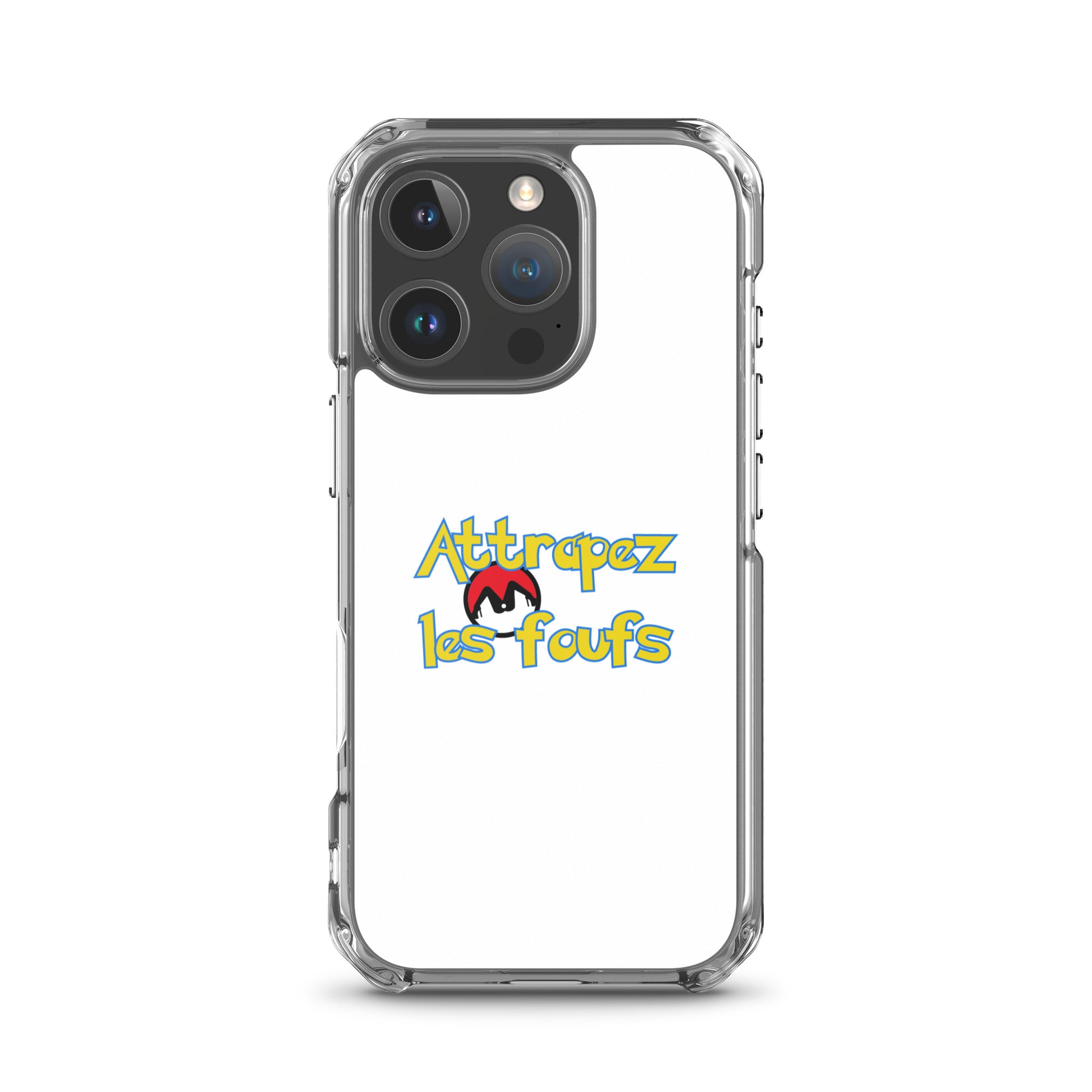Coque iPhone Attrapez les foufs Pokeboule - Sedurro