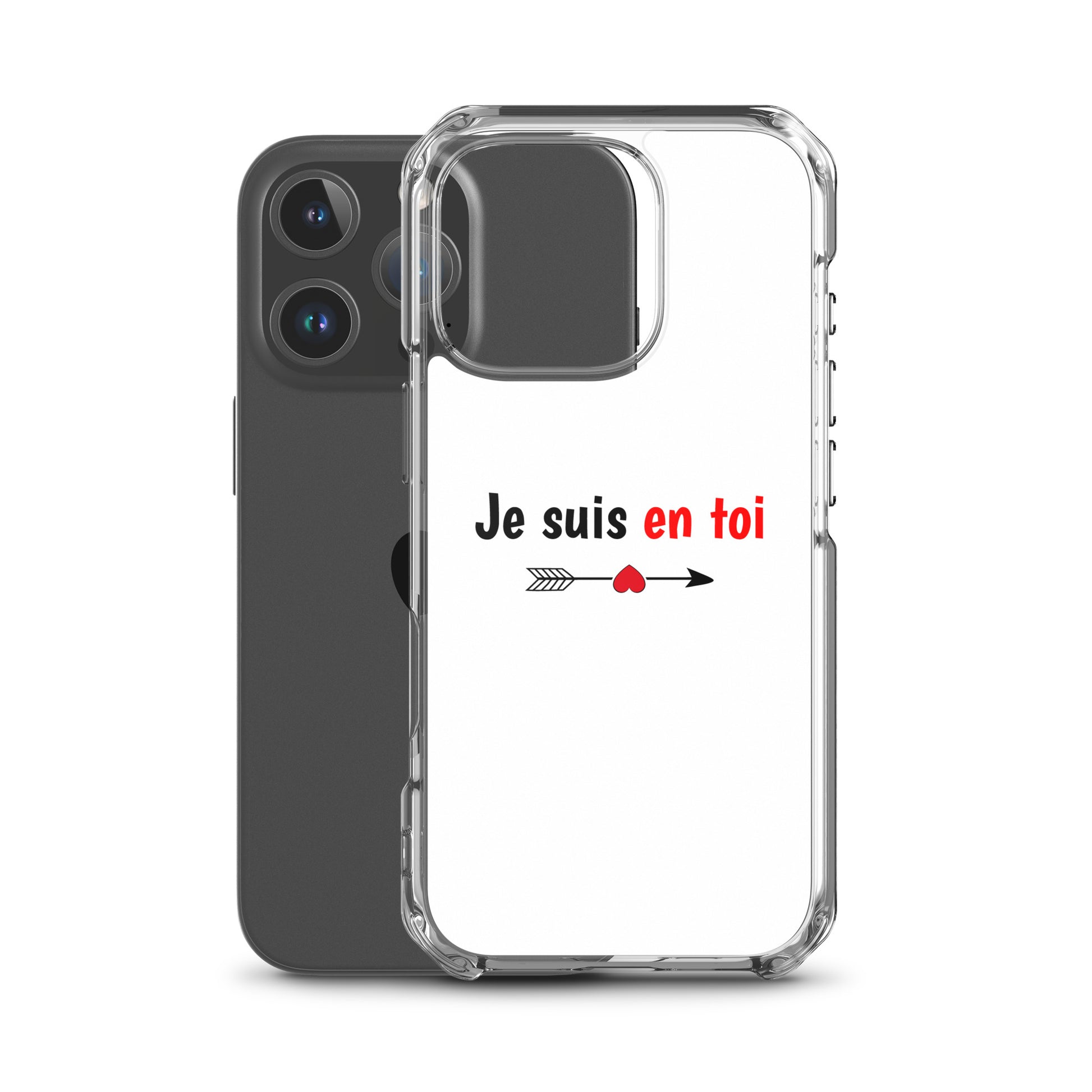 Coque iPhone Je suis en toi flèche cupidon - Sedurro