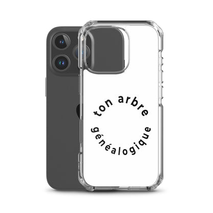 Coque iPhone Ton arbre généalogique en forme de cercle - Sedurro