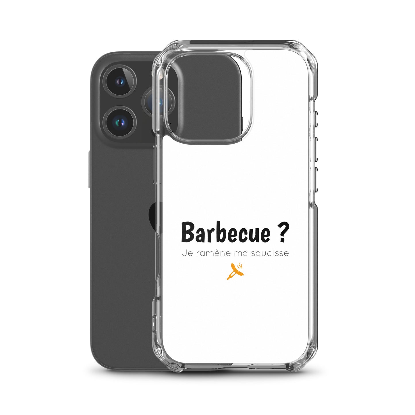 Coque iPhone Barbecue je ramène ma saucisse - Sedurro