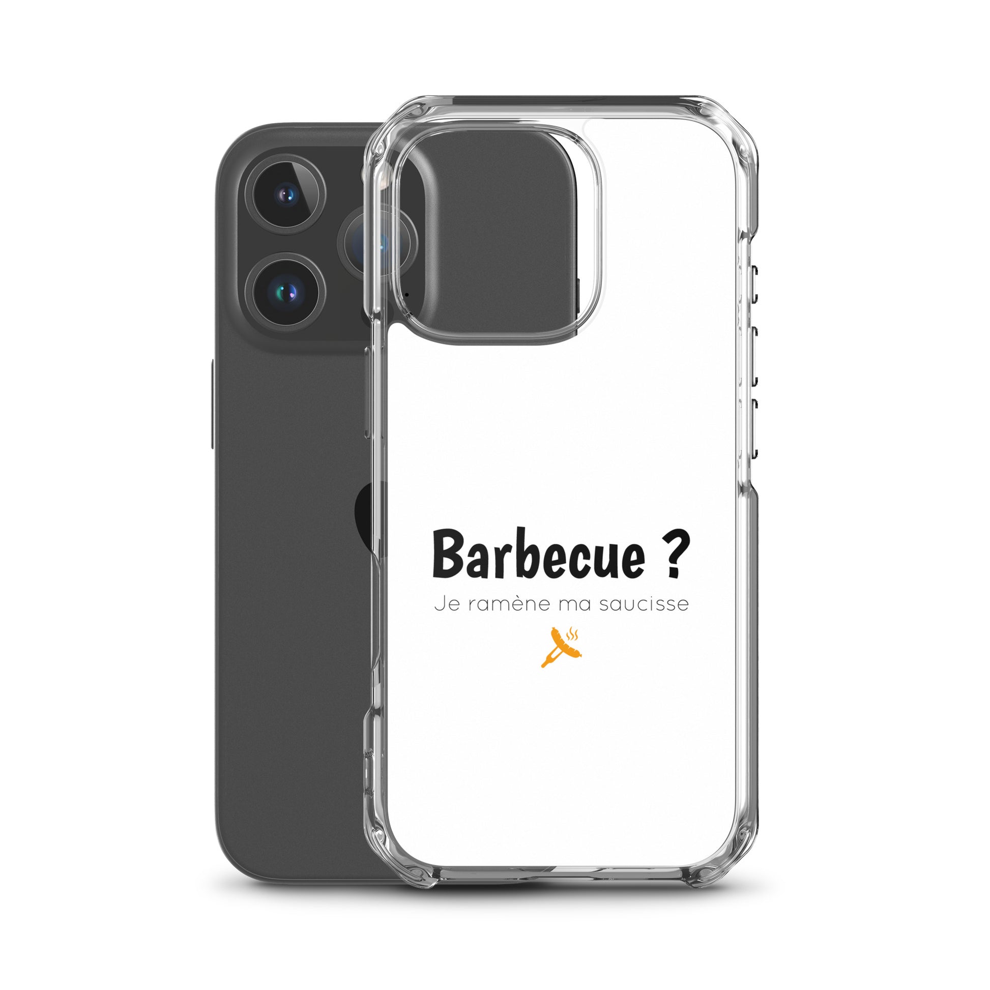 Coque iPhone Barbecue je ramène ma saucisse - Sedurro