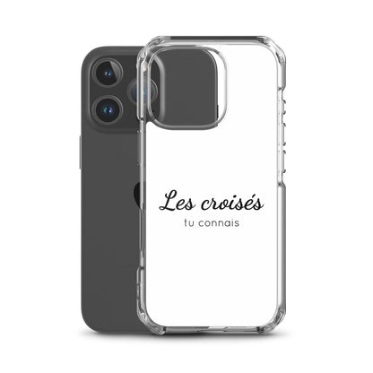 Coque iPhone Les croisés tu connais - Sedurro