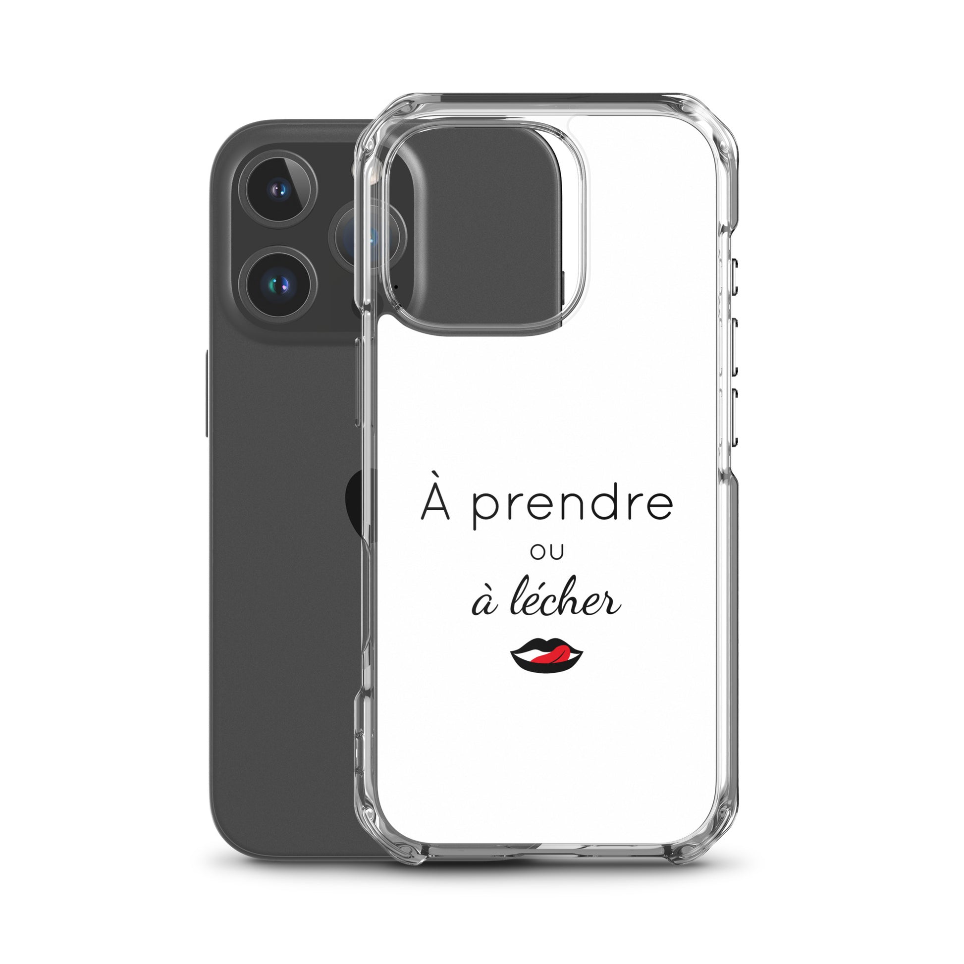 Coque iPhone À prendre ou à lécher - Sedurro