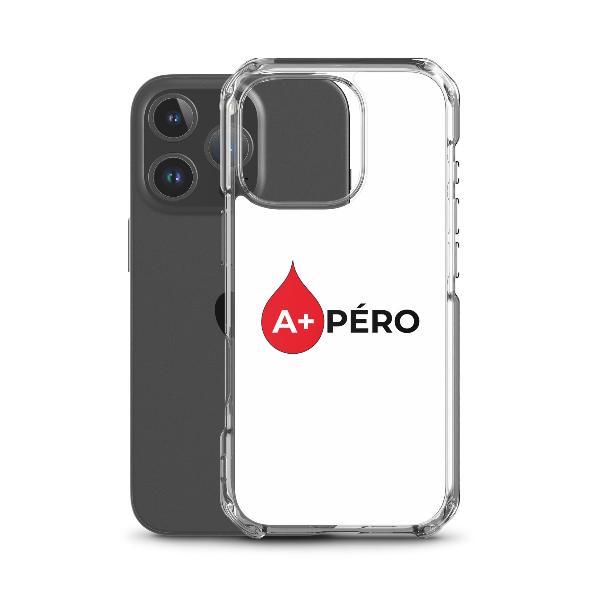Coque iPhone Apéro groupe sanguin A+ - Sedurro