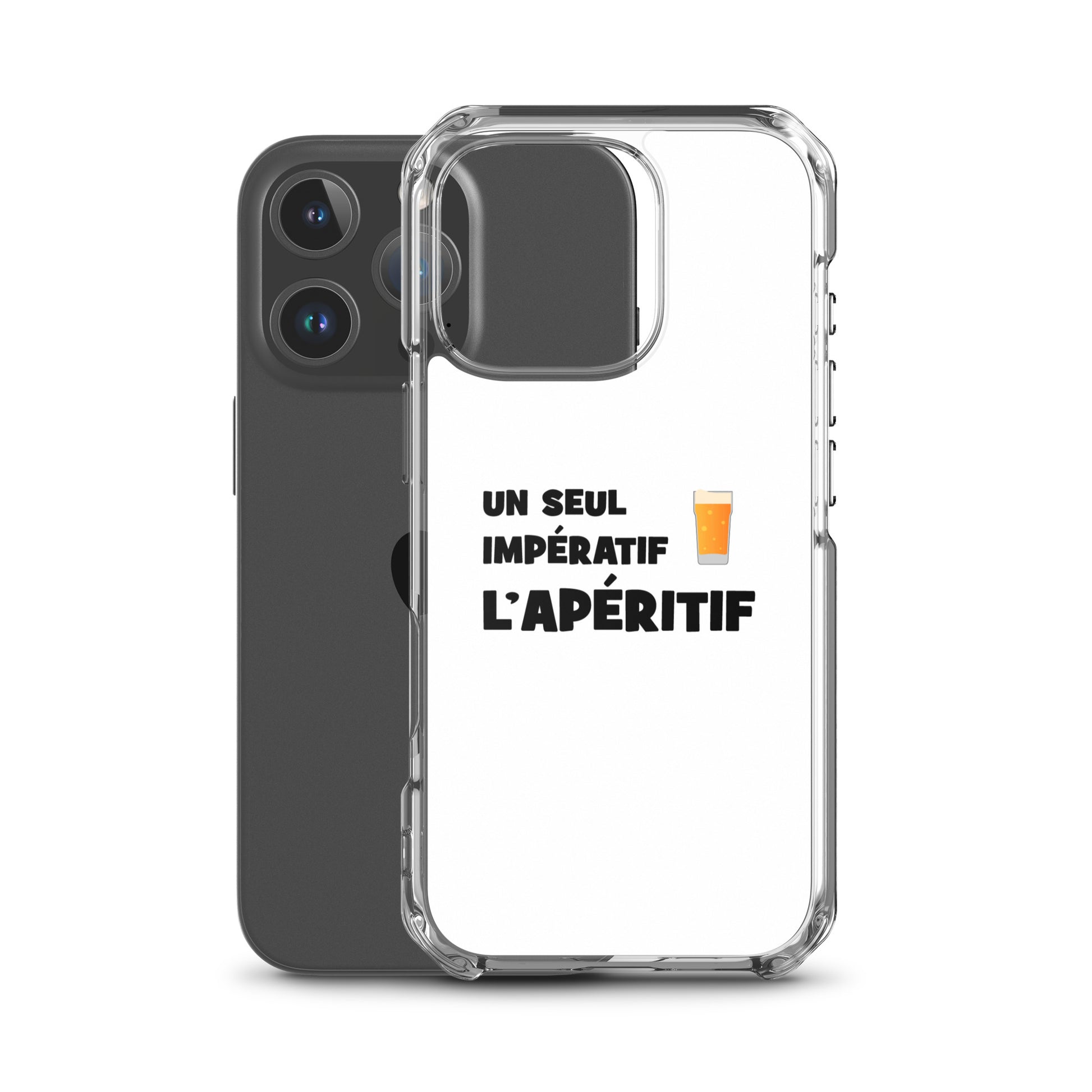 Coque iPhone Un seul impératif L'apéritif - Sedurro