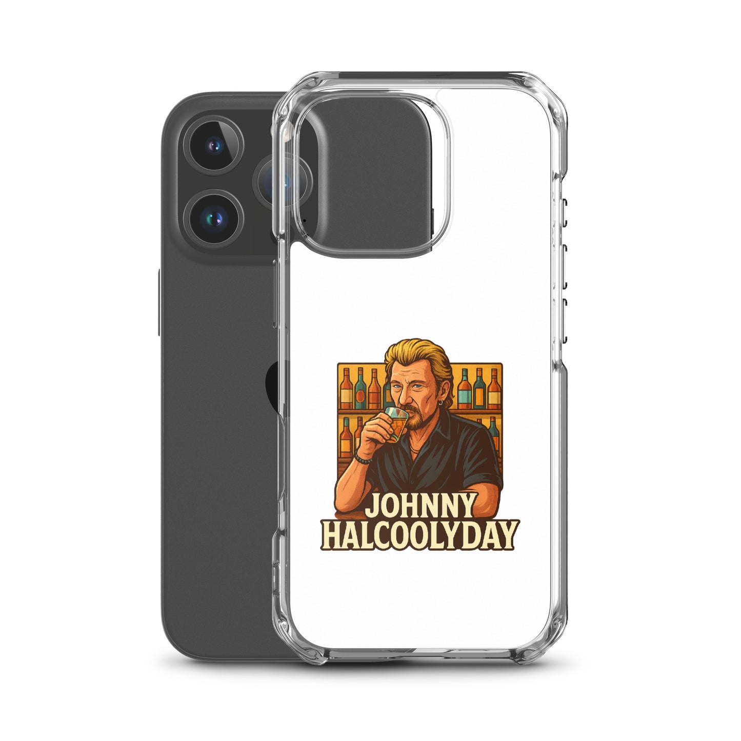 Coque iPhone Johnny Halcoolyday - Sedurro