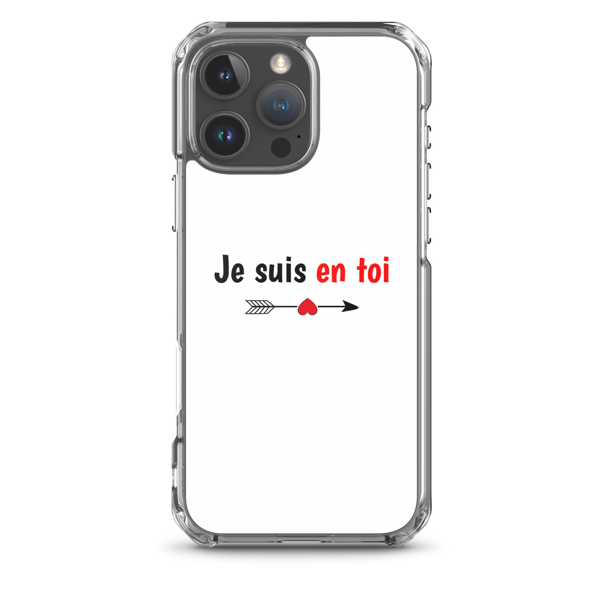 Coque iPhone Je suis en toi flèche cupidon iPhone 16 Pro Max - Sedurro