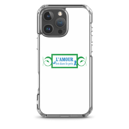 Coque iPhone L'amour est dans le prix iPhone 16 Pro Max - Sedurro