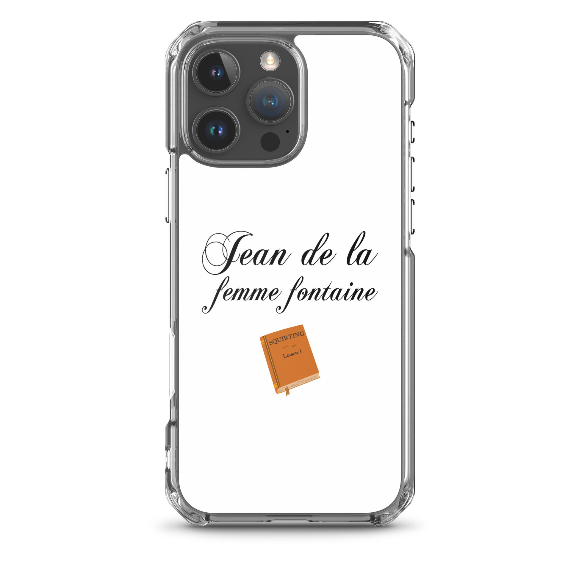 Coque iPhone Jean de la femme fontaine iPhone 16 Pro Max - Sedurro